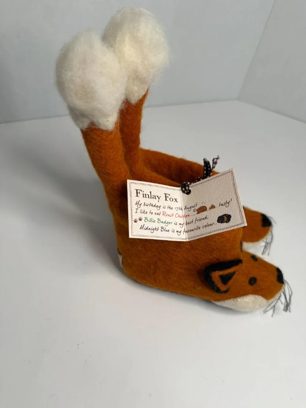 Sew Heart Felt Kids' Finlay Fox Slippers